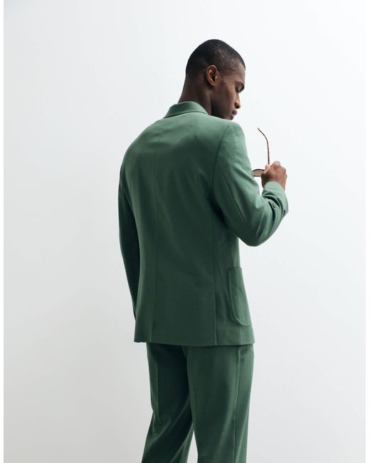 ASOS Green Flexmaxtm Slim Suit Jacket for men
