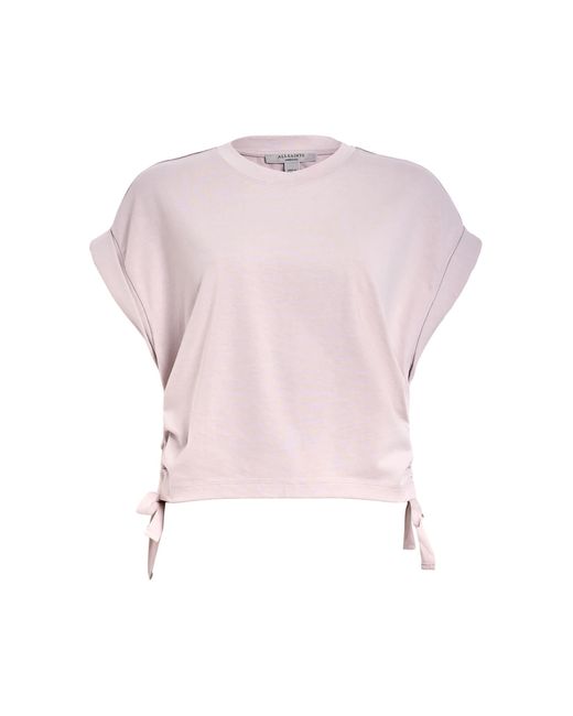 AllSaints Purple – mira – t-shirt