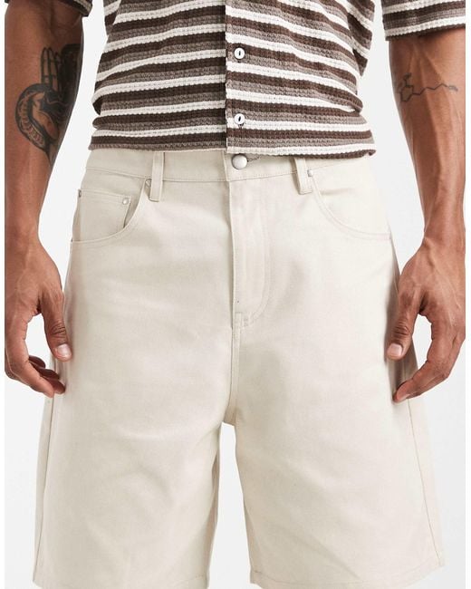 ASOS White Jorts for men