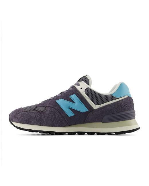 New Balance Blue 574 Trainers