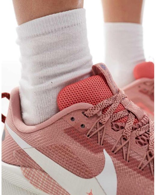 Nike Pink React X Pegasus Trail 5 Trainers