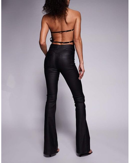 ASOS Blue Sculpting Super Stretch Flare