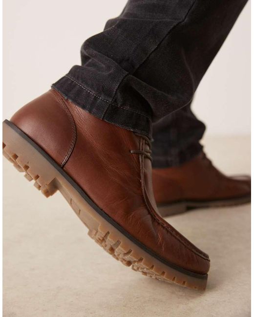 Stivali di ASOS in Brown da Uomo