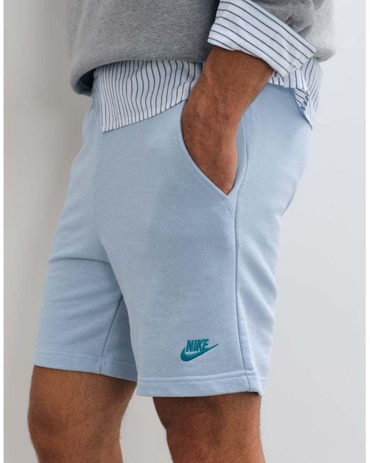 Nike White Jersey Shorts Co-Ord for men