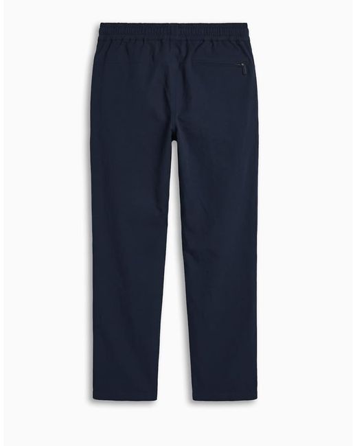ASOS Blue Motionmax Four Way Stretch Co-Ord Straight Trousers for men