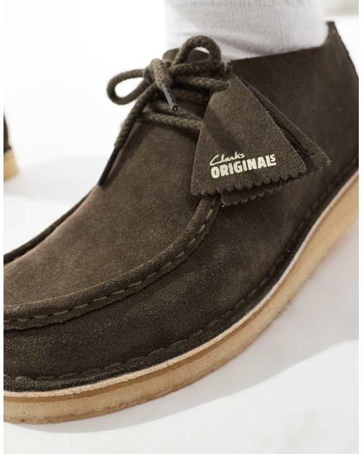 Botas Desert Nomads De -Gris Clarks de hombre de color Natural