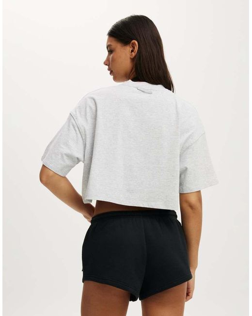 Cotton On White Plush Micro Short