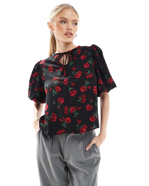 Threadbare Black – bluse