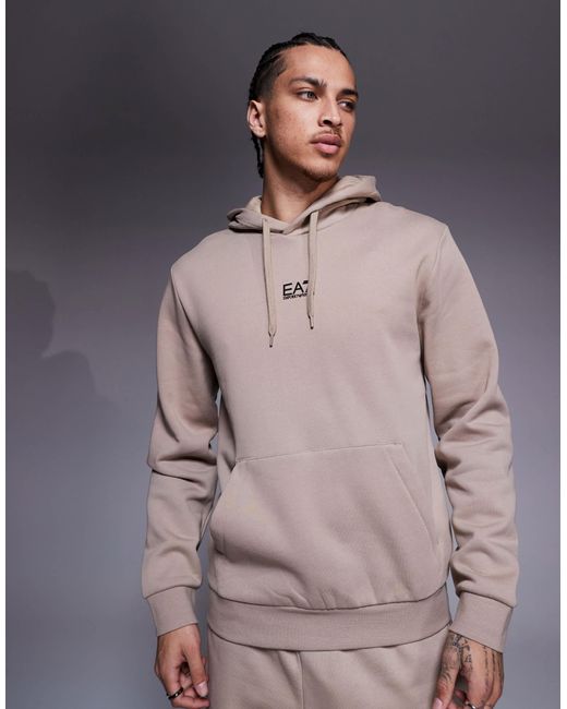 EA7 Armani – – kapuzenpullover in Gray für Herren
