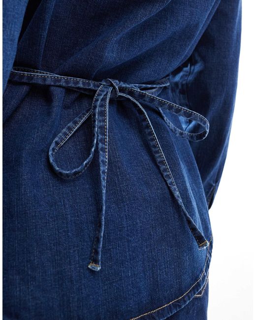 ASOS Blue – jeanshemd
