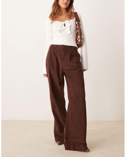 Nobody's Child Brown Ava Cord Trousers