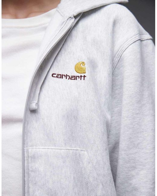 Carhartt American Script in het Gray