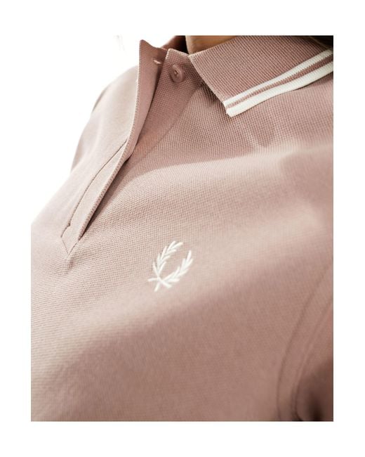 Fred Perry Black Twin Tipped Polo Shirt