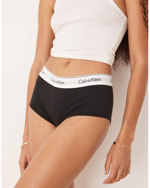 Modern Cotton di Calvin Klein in Black