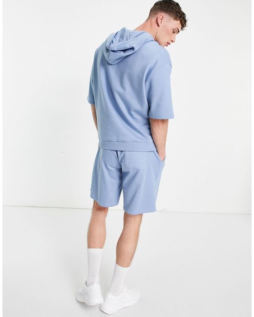 ASOS Oversized Tracksuit With Short 