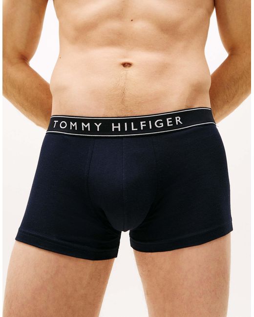 Tommy Hilfiger – 3er-set bunte slips in White für Herren