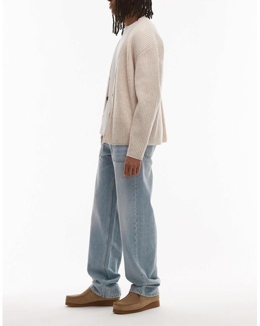 Tommy Hilfiger Blue Jamie Loose Straight Leg Jeans for men