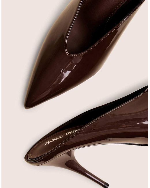 Public Desire Pink Elixr Patent Court High Heels