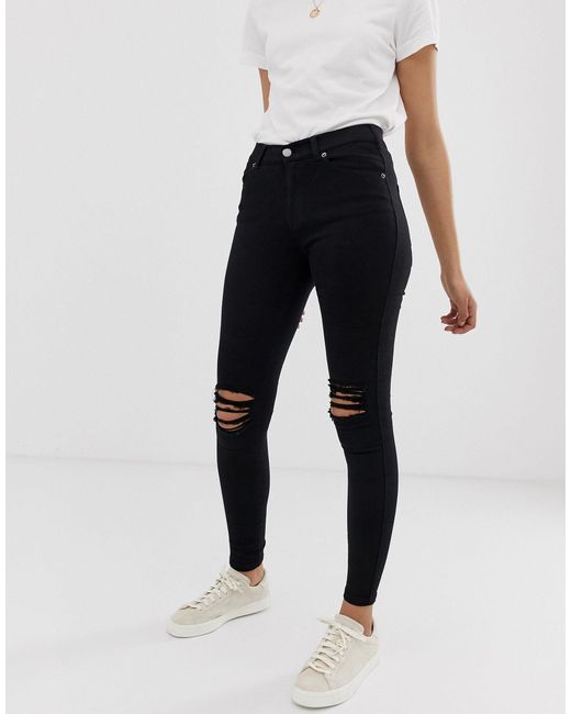 dr denim lexy white