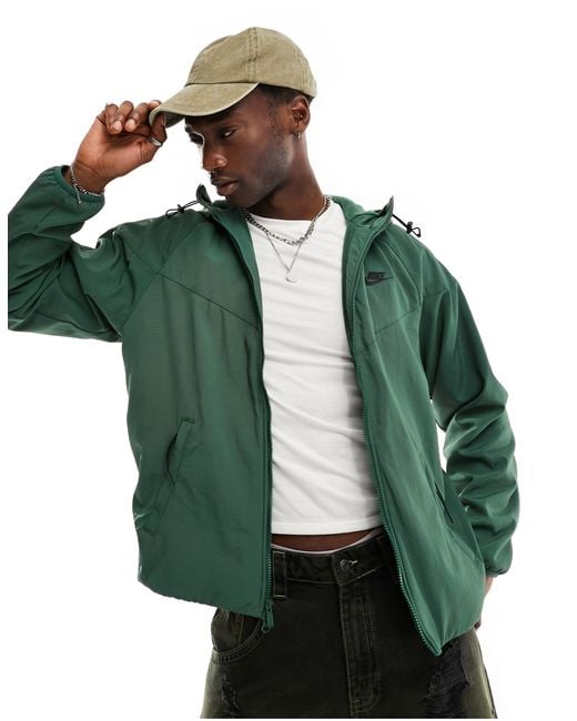 Nike Windrunner Winter Woven Jacket in Green for Men Lyst UK