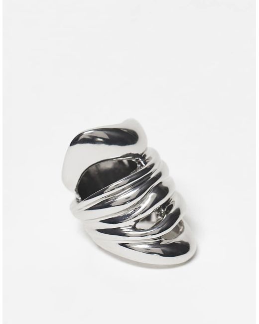 Weekday White Wraparound Ring