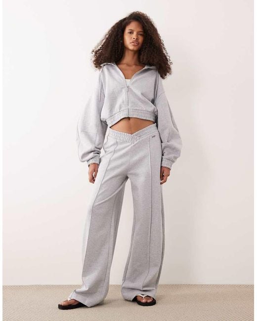 HUGO Natural Nuasem Wide Leg Co-ord joggers