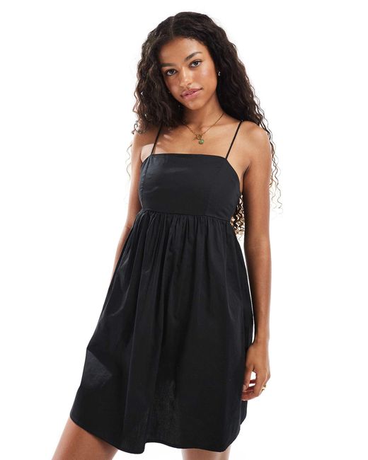 ONLY Black – mini-trägerkleid