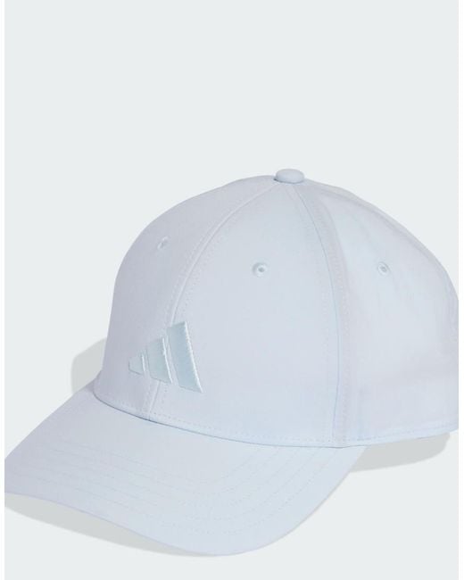 Adidas Originals Blue New Logo Embroidered Baseball Cap