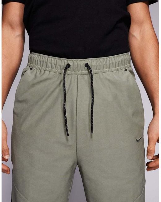 Nike Gray Tech Shori joggers for men