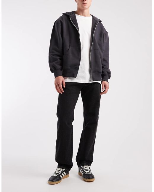 Levi's Black 501 Relaxed Jeans for men