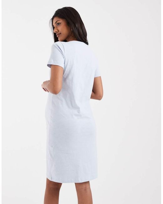Mama.licious White Mamalicious Maternity Nightdress With Nursing Function