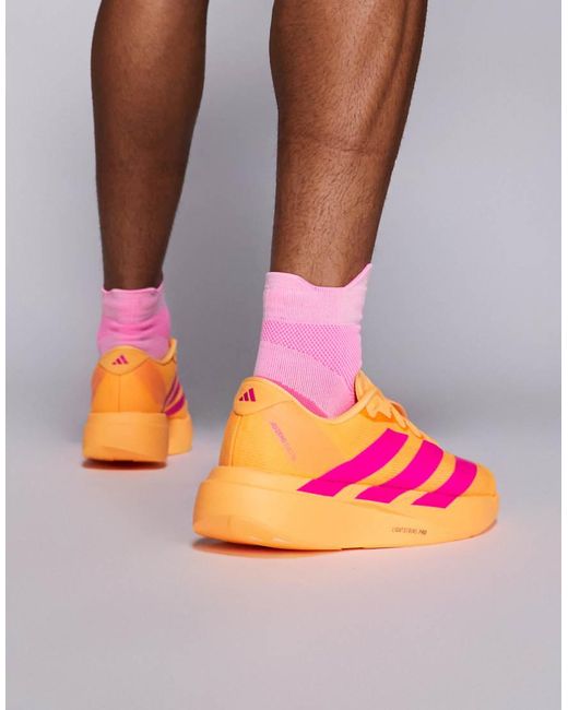 Adidas Originals Gray Adidas Running Adizero Evo Sl Trainers