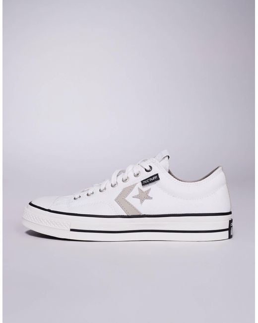 Converse White Star Player 76 Tectuff Sneakers