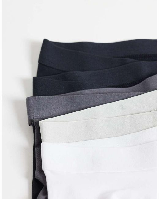 ASOS Black 5-pack Trunks for men