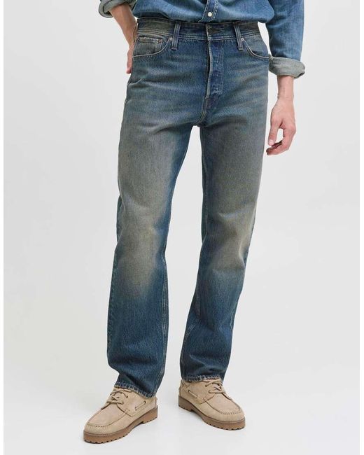 Jack & Jones Blue Relaxed Fit Jeans for men