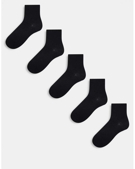 ASOS Blue – 5er pack e söckchen