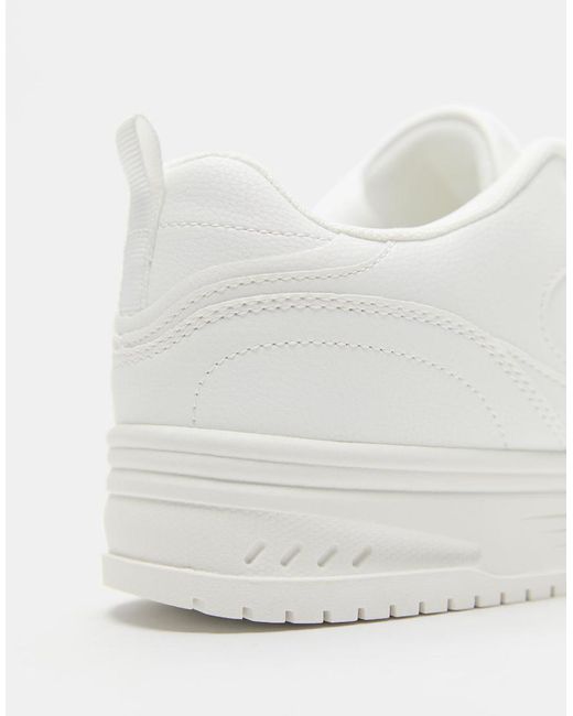 Pull&Bear White Chunky Sole Trainers for men