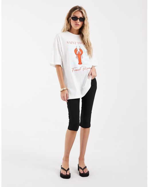 Vero Moda White Oversized T-shirt