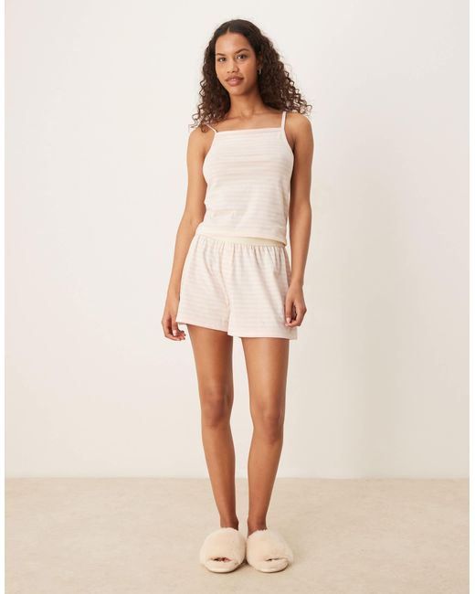ASOS Natural Mix & Match Cami Pyjama Top