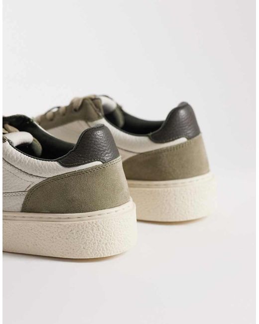ASOS Green Panelled Trainers for men