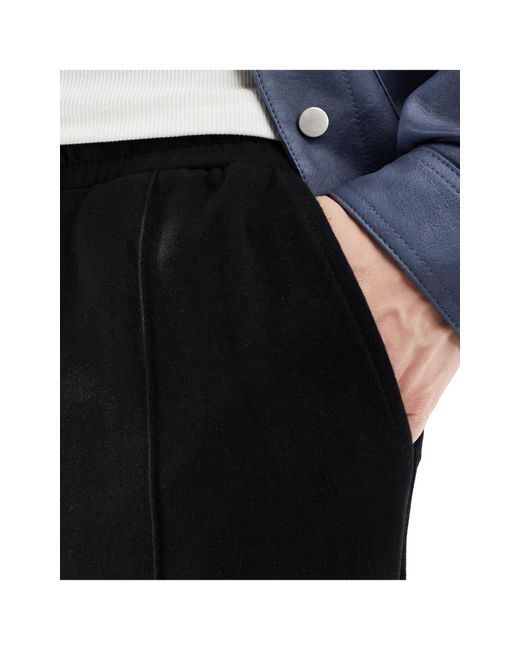 Pantalon Bershka pour homme en coloris Black