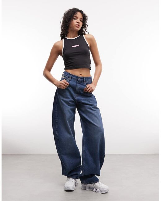 Vans Blue Retro Speed Tank