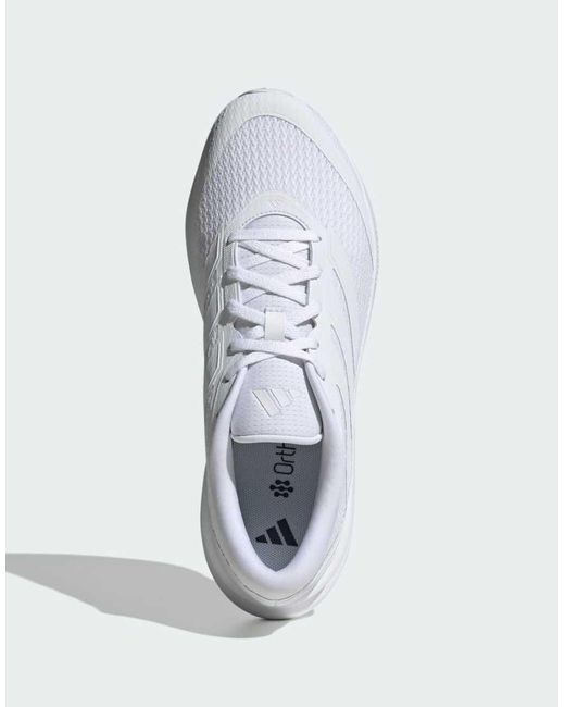 Adidas Originals White Runfalcon 6 Cloudfoam Running Trainers for men