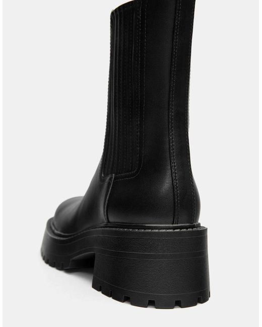 Pull&Bear Black – chelsea ankle boots