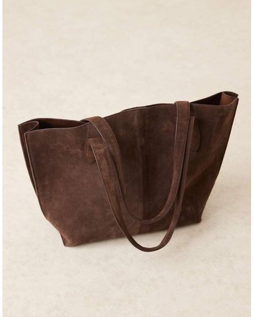 Borsa Da Spalla di Mango in Brown