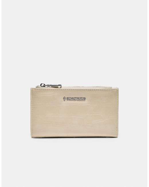 Stradivarius Natural Basic geldbörse