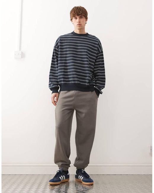 Collusion Gray Charcoal Cuffed jogger for men