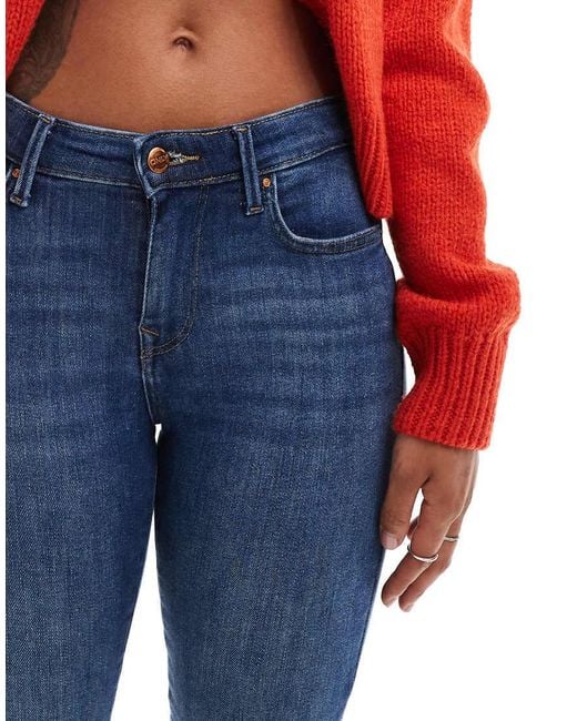 ONLY Blue Power Push Up Skinny Jeans