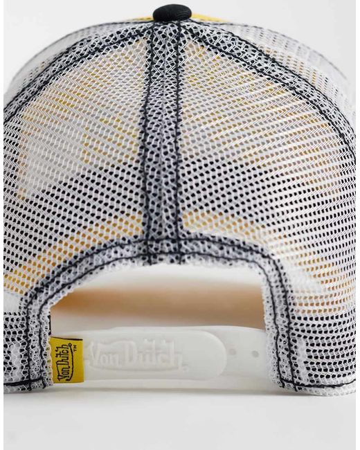 Von Dutch Yellow Trucker Cap