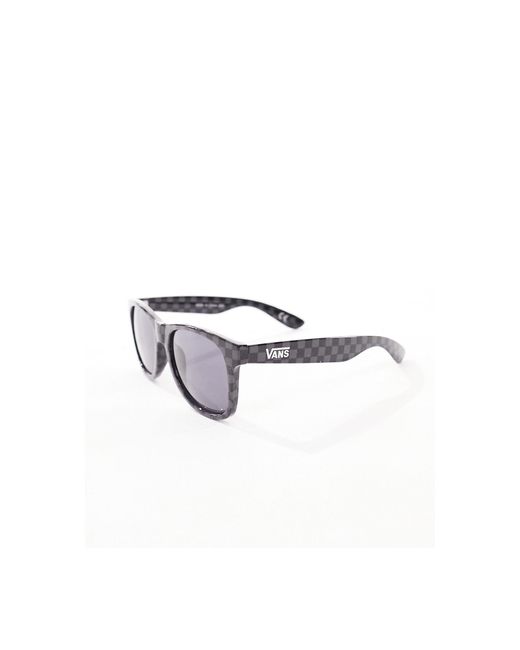 Vans White Spicoli Checkerboard Sunglasses for men